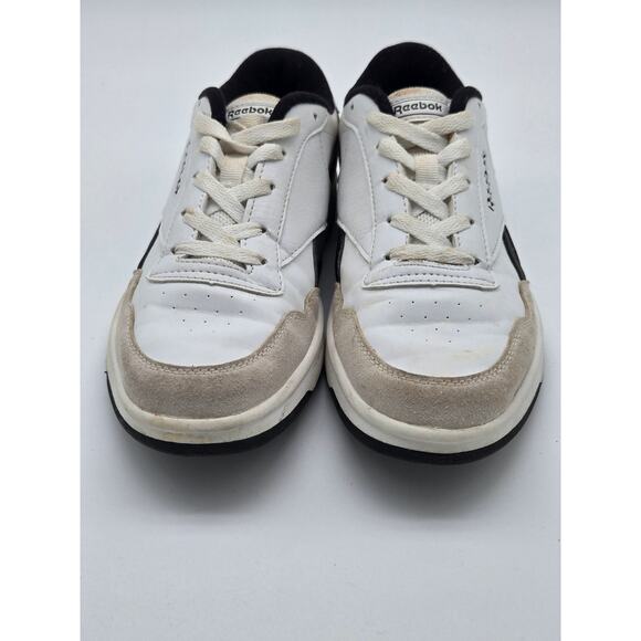 Reebok Galaxy Running Shoes White Leather Suede Sneakers RBK007 Mens 6 - Picture 7 of 8